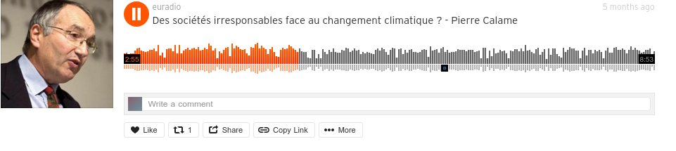 Interview de Pierre Calame au sommet Climate Chance